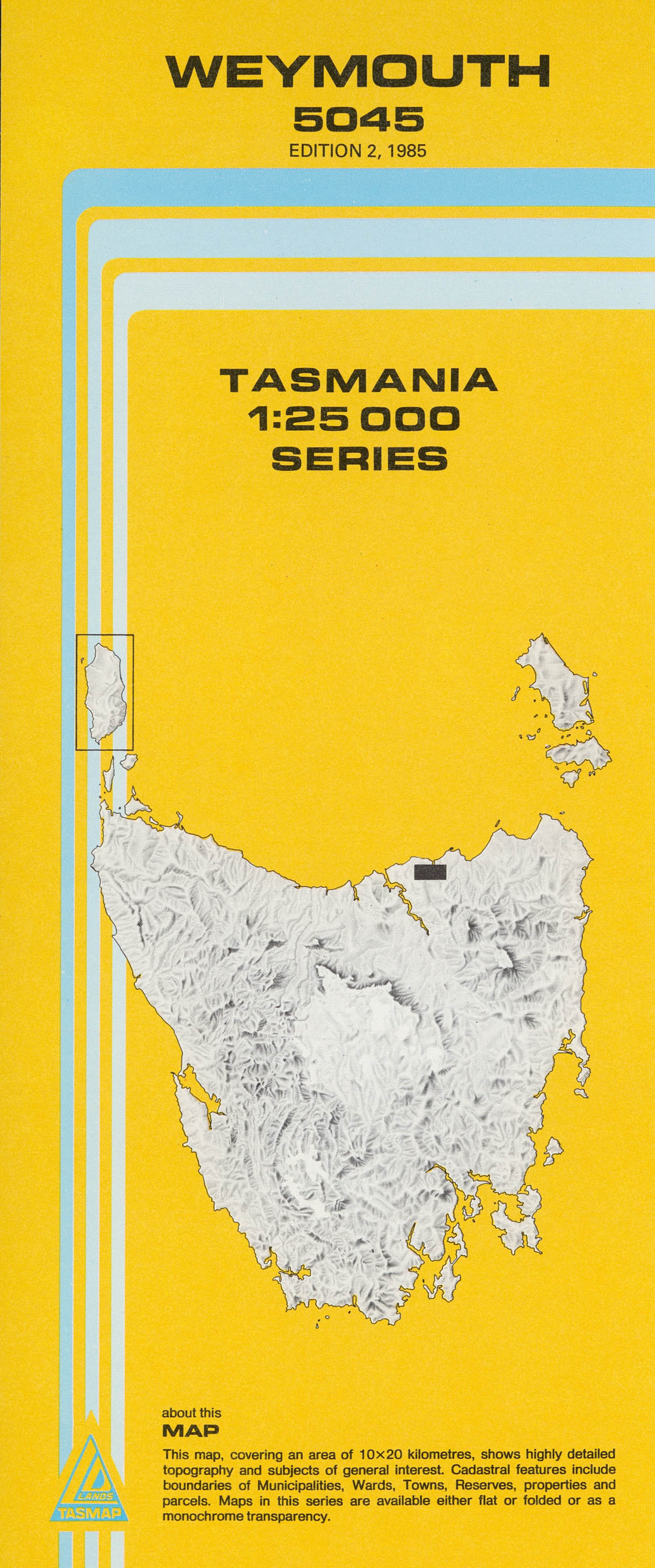 Cover of Weymouth 5045 1:25 000 map