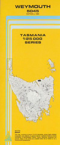 Cover of Weymouth 5045 1:25 000 map