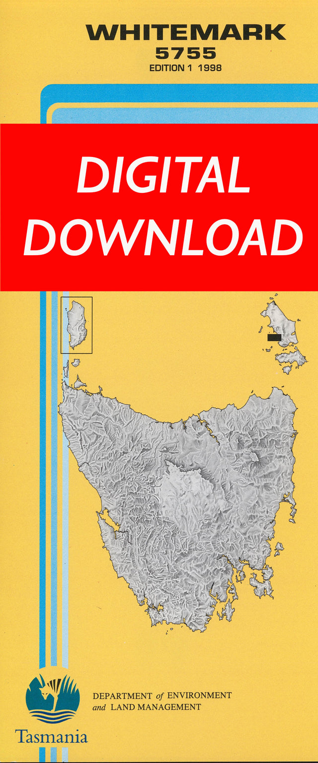 Cover of digital Whitemark 5755 1:25 000 map