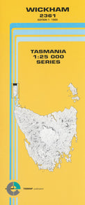 Cover of Wickham 2361 1:25 000 map