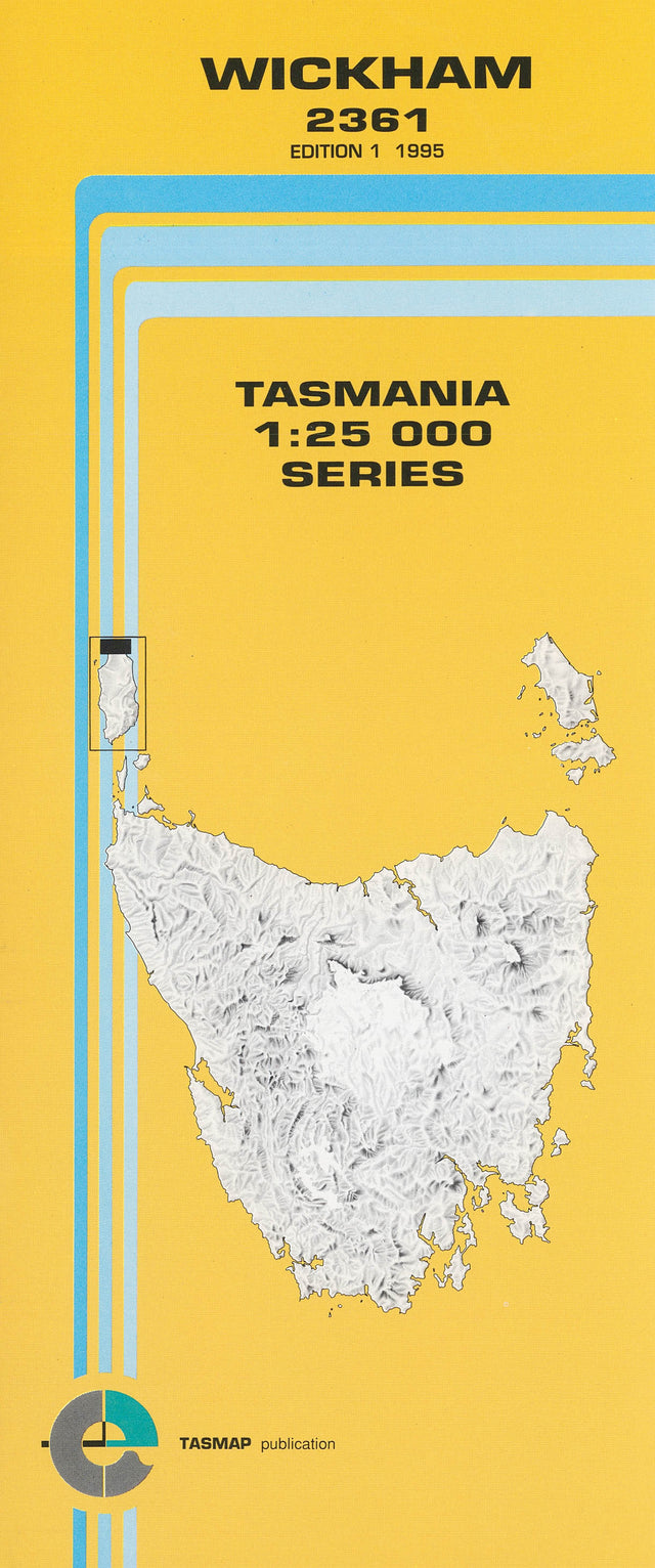 Cover of Wickham 2361 1:25 000 map
