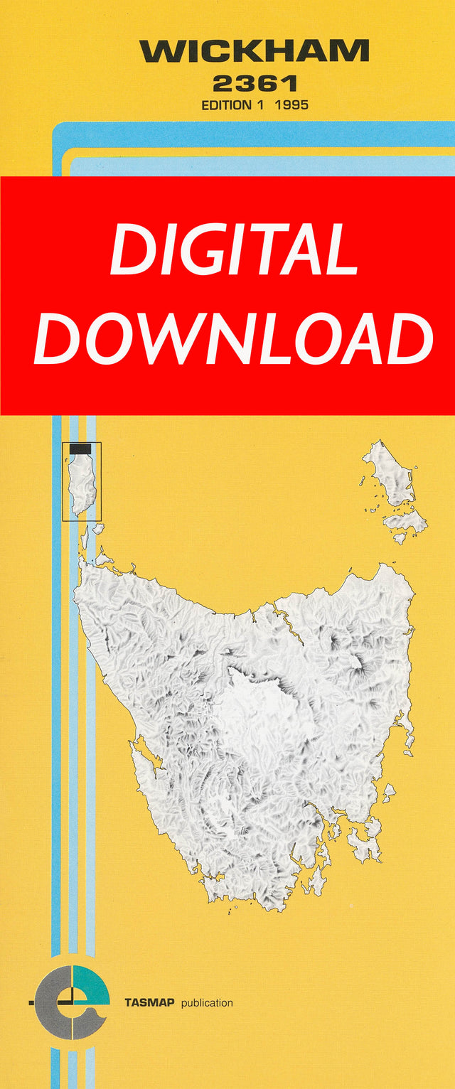 Cover of digital Wickham 2361 1:25 000 map