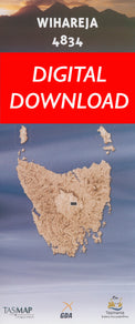 Cover of digital Wihareja 4834 1:25 000 map