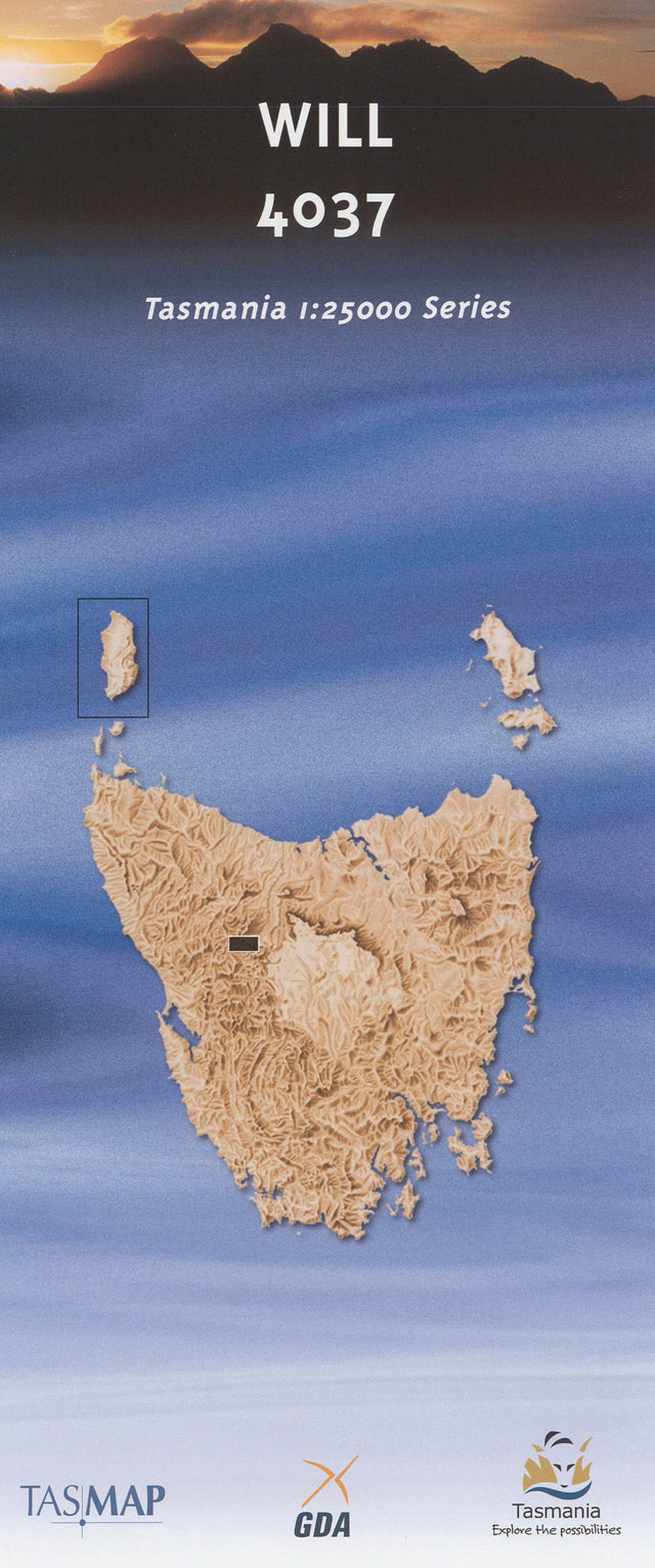 Cover of Will 4037 1:25 000 map