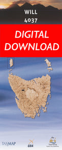 Cover of digital Will 4037 1:25 000 map