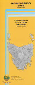 Cover of Wingaroo 5858 1:25 000 map