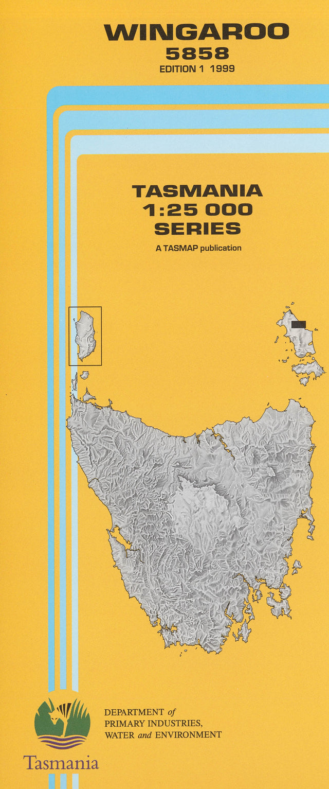 Cover of Wingaroo 5858 1:25 000 map