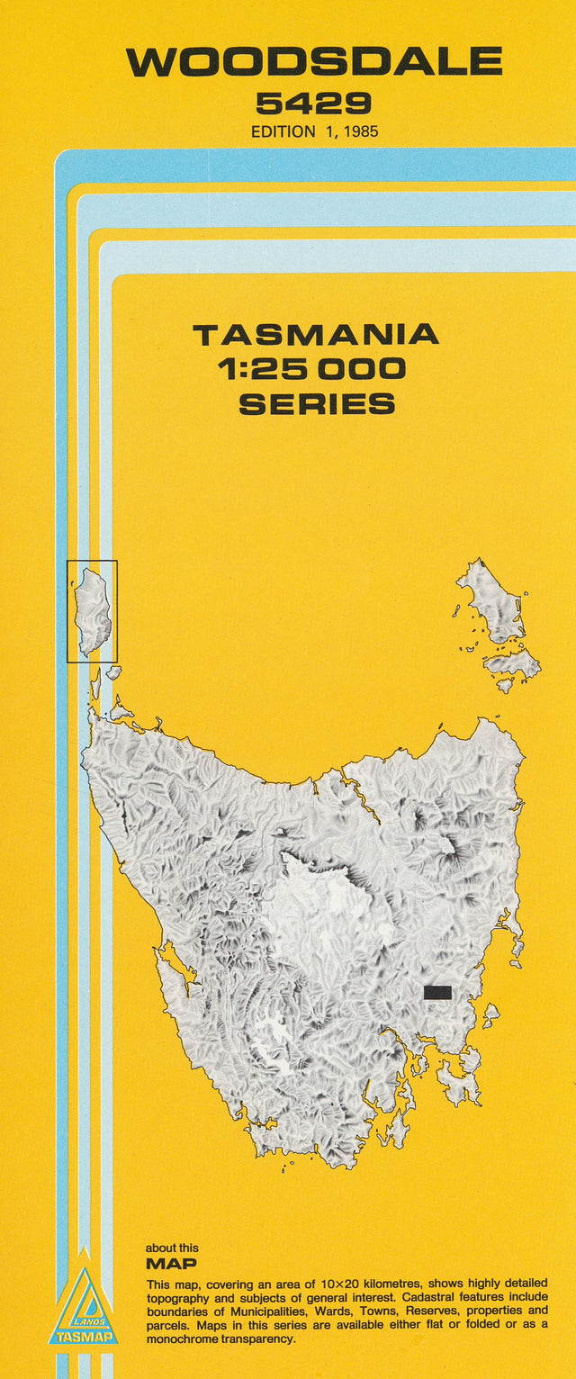 Cover of Woodsdale 5429 1:25 000 map