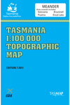 Meander 1:100000 Topographic Map