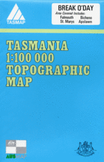 Break O'Day 1:100000 Topographic Map