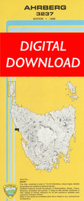 Cover of digital Ahrberg 3237 1:25 000 map