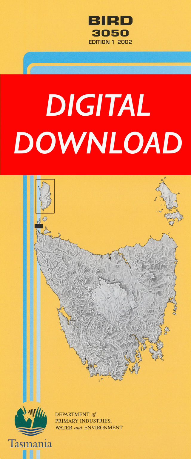 Cover of digital Bird 3050 1:25 000 map