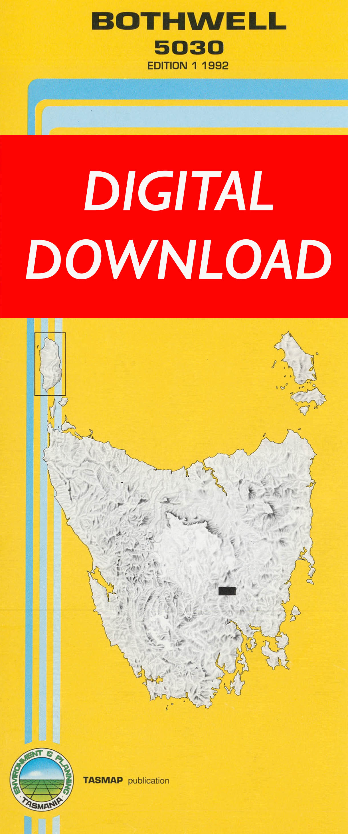 Cover of digital Bothwell 5030 1:25 000 map