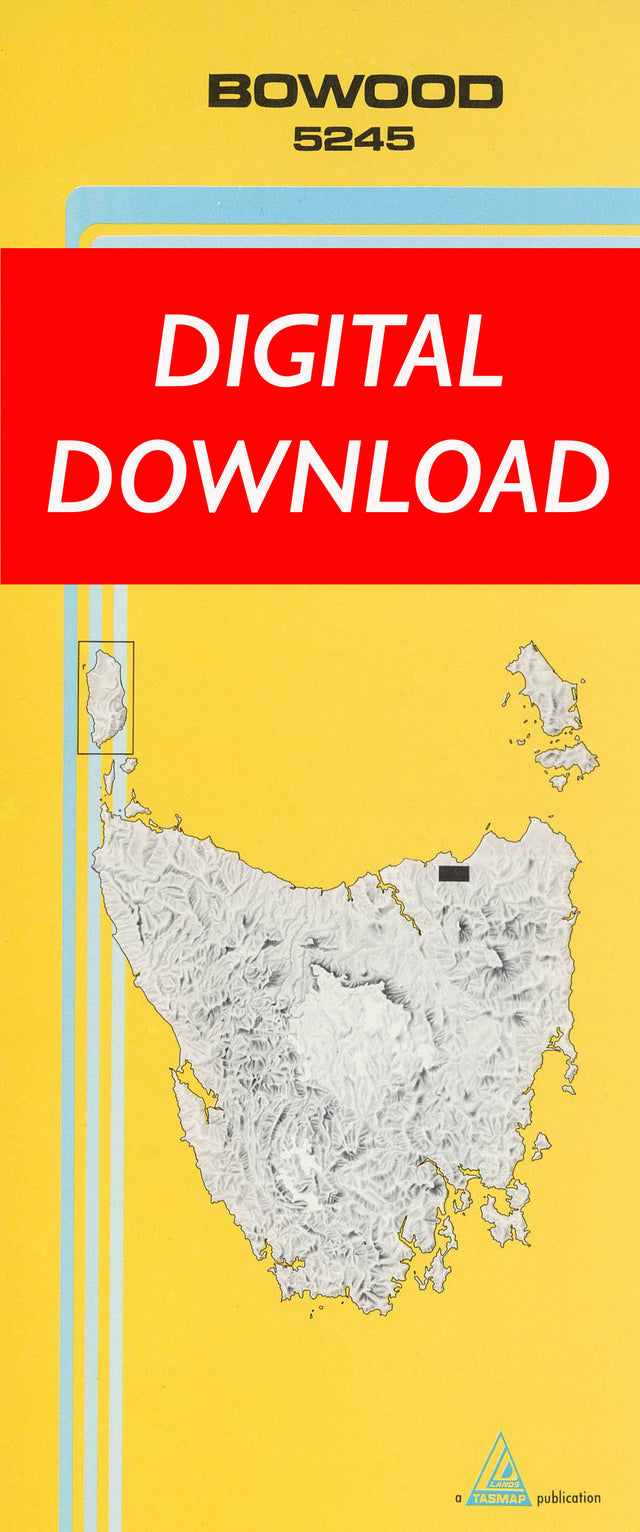 Cover of digital Bowood 5245 1:25 000 map