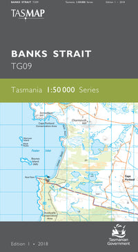 Cover of Banks Strait TG09 1:50 000 Series map