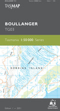 Cover of Boullanger TG03 1:50 000 Series map
