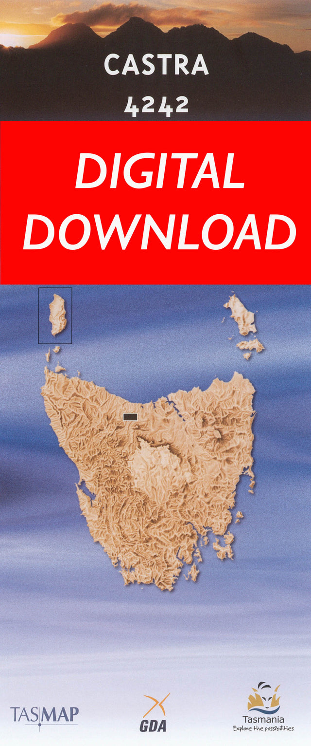Cover of digital Castra 4242 1:25 000 map