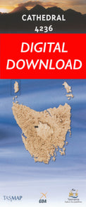 Cover of digital Cathedral 4236 1:25 000 map
