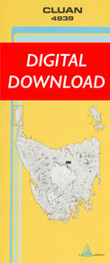 Cover of digital Cluan 4839 1:25 000 map