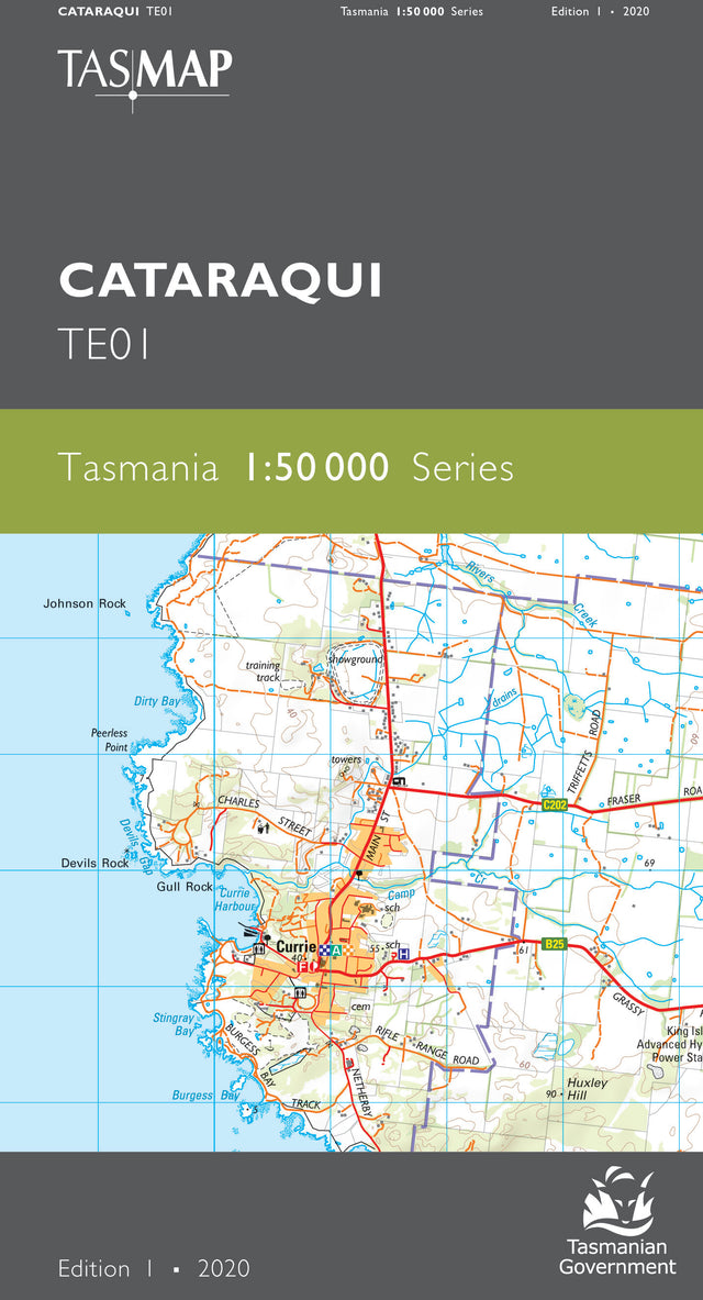 Cover of Cataraqui TE01 1:50 000 Series map