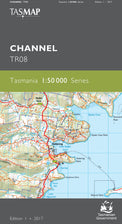 Cover of Channel TR08 1:50 000 Series map