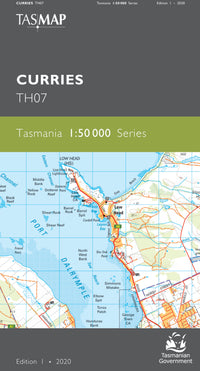 Cover of Curries TH07 1:50 000 Series map