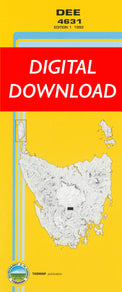 Cover of digital Dee 4631 1:25 000 map