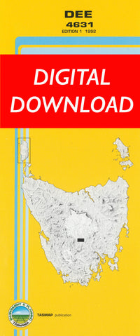 Cover of digital Dee 4631 1:25 000 map
