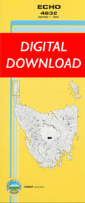 Cover of digital Echo 4632 1:25 000 map