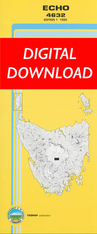 Cover of digital Echo 4632 1:25 000 map