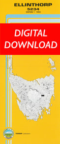 Cover of digital Ellinthorp 5234 1:25 000 map