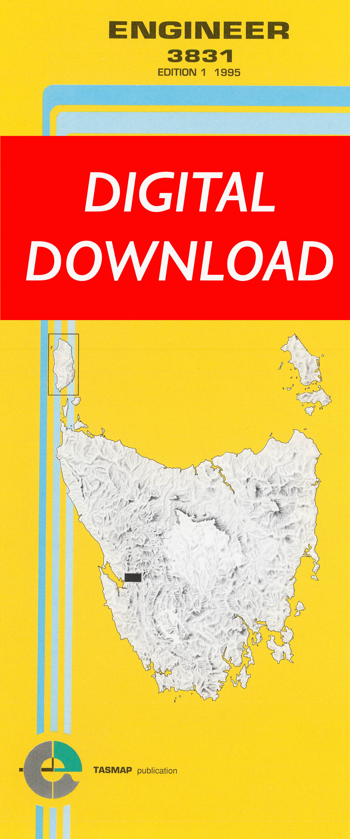 Cover of digital Engineer 3831 1:25 000 map