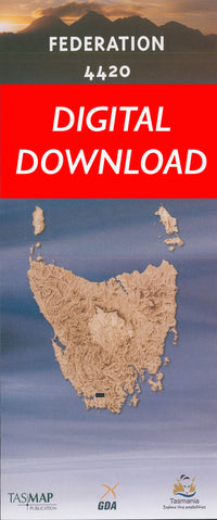 Cover of digital Federation 4420 1:25 000 map
