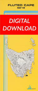 Cover of digital Fluted Cape 5219 1:25 000 map