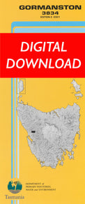 Cover of digital Gormanston 3834 1:25 000 map