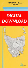 Cover of digital Great Bay 5221 1:25 000 map
