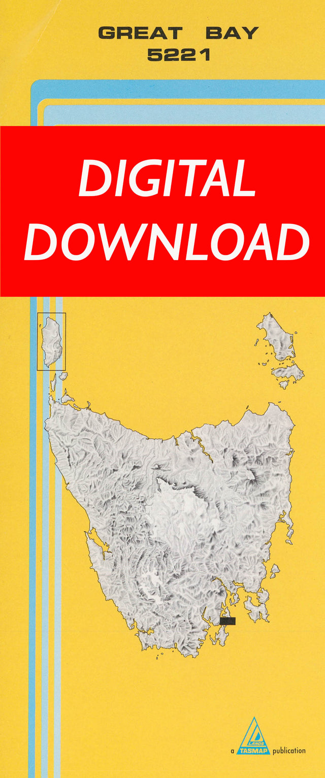 Cover of digital Great Bay 5221 1:25 000 map