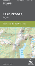 Cover of Lake Pedder TQ06 1:50 000 Series map