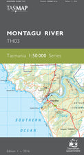 Cover of Montagu River TH03 1:50 000 Series map