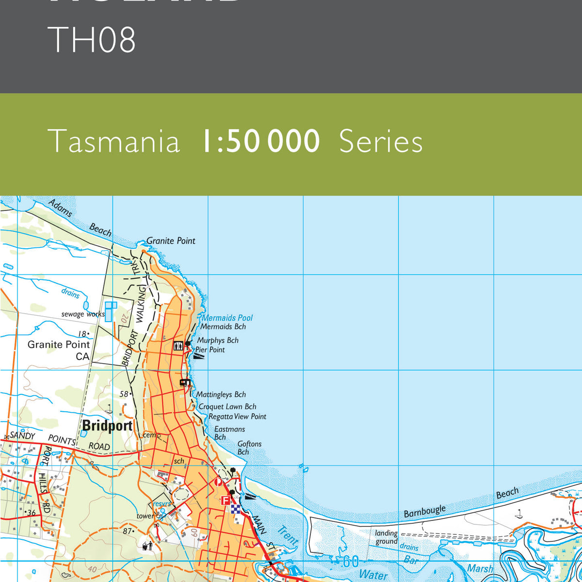 Noland 1:50000 Topographic Map – TASMAP