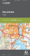 Cover of Paloona TJ06 1:50 000 Series map