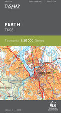 Cover of Perth TK08 1:50 000 Series map