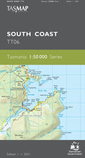 Cover of South Coast TT06 1:50 000 Series map