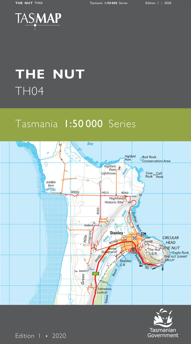 Cover of The Nut TH04 1:50 000 Series map