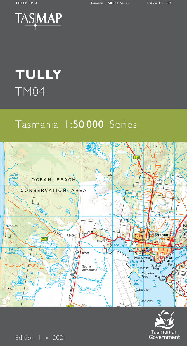 Cover of Tully TM04 1:50 000 Series map