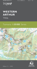 Cover of Western Arthur TR06 1:50 000 Series map